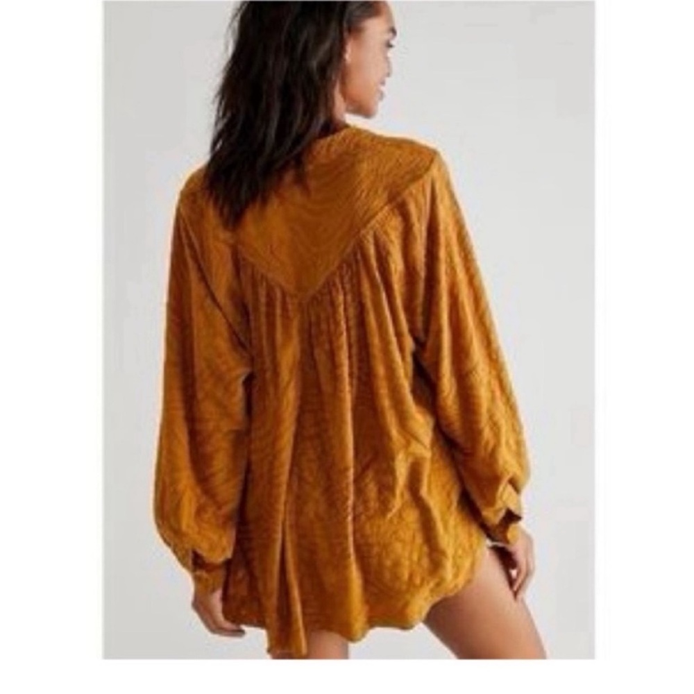 Free People Can’t Stop Dreaming Oversized Tunic Top - Picture 8 of 11